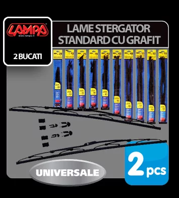 Lame stergator cu grafit Standard - 45cm (18&quot;) - 2buc