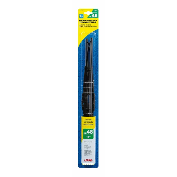 Lame stergator cu grafit Standard - 48cm (19&quot;) - 2buc