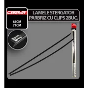 Lamele sterg parb cu clips Carpoint - 61cm - 6,5mm - 2buc