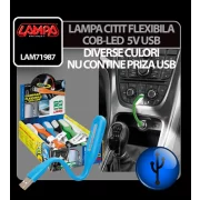 Lampa citit flexibila COB-LED 5V USB