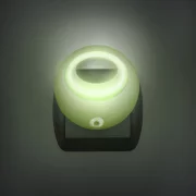Lampa de veghe cu LED si senzor de lumina - verde