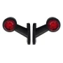 Lampa gabarit camion cu brat extra scurt 60° cu LED 12/24V Set 2buc Stg/Dr - Alb/Rosu