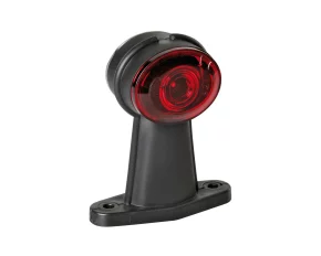 Lampa gabarit camion Ilumia cu brat scurt - cu 2 LED-uri 24V - Alb/Rosu