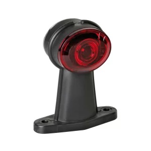 Lampa gabarit camion Ilumia cu brat scurt - cu 2 LED-uri 24V - Alb/Rosu