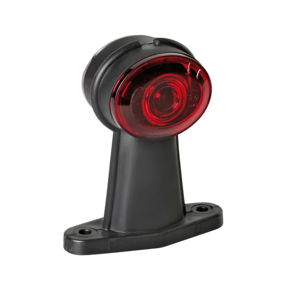 Lampa gabarit camion Ilumia cu brat scurt - cu 2 LED-uri 24V - Alb/Rosu