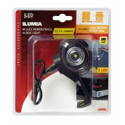 Lampa gabarit camion Ilumia cu prindere L - 2 LED-uri 24V - Alb/Rosu - Dreapta