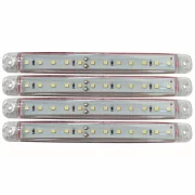Lampa gabarit cu 12 LED-uri 12/24V set 4buc Cridem - Alb