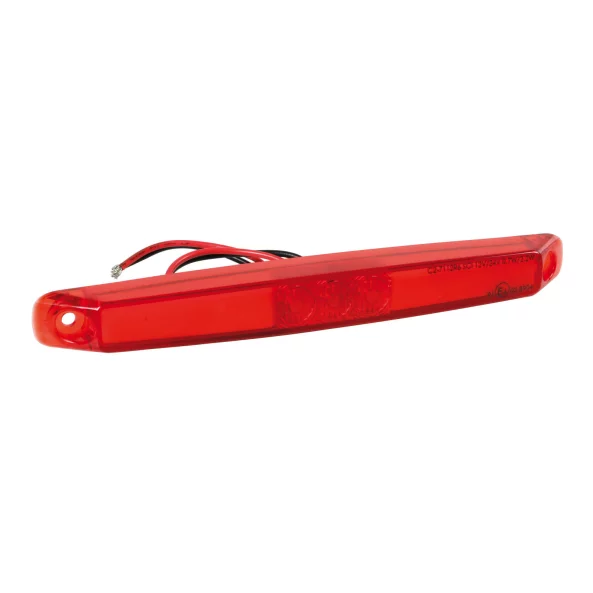 Lampa pozitie suplimentara 13LED Neon Effect 170x20mm 12/24V - Rosu