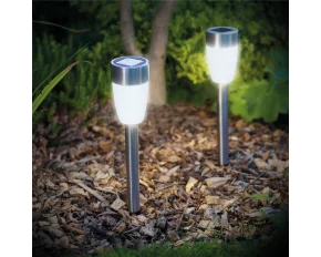 Lampa solara LED - metal - 370 mm