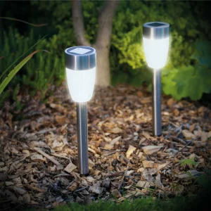 Lampa solara LED - metal - 370 mm