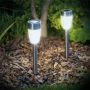 Lampa solara LED - metal - 370 mm