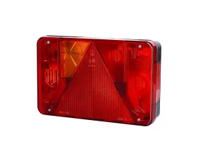Lampa stop spate cu 5 functii Kamar 215x140mm 12/24V - Stanga