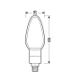 Lampi semnalizare directie mers Tuareg LED 12V 2buc - Negru