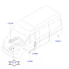 Lonjeron stanga fata Ford Transit 06- 1842331