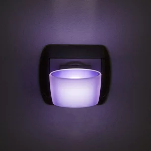 Lumina de veghe LED cu senzor tactil - violet