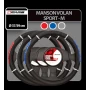 Manson volan Sport - Ø 37-39cm - Negru/Albastru