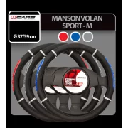 Manson volan Sport - Ø 37-39cm - Negru/Gri