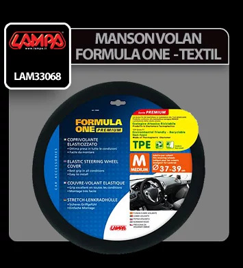 Manson volan textil Formula One Lampa - Ø 37-39cm