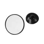 Oglinda interioara panoramica rotunda cu ventuza Ø 80mm