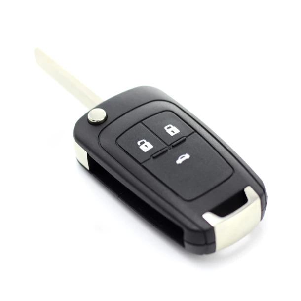 Opel / Chevrolet - Carcasa tip cheie briceag cu 3 butoane