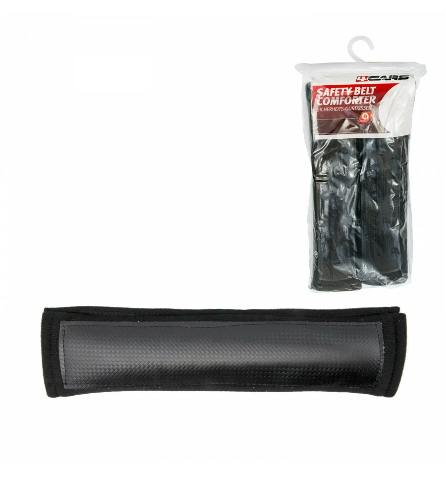 Ornament centura siguranta 2buc 4Cars - Negru