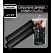 Ornament centura siguranta 2buc 4Cars - Negru