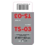Ornament toba esapament TS-03, din otel inoxidabil lustruit, sunet sport, racordare Ø50-62mm