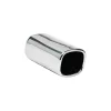 Ornament toba esapament TS-18 L, din otel inoxidabil lustruit, racordare Ø45-55mm
