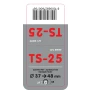 Ornament toba esapament TS-25, din otel inoxidabil lustruit, racordare Ø37-42mm