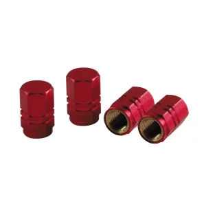 Ornamente capacele valve Hexagonal 4buc - Rosu
