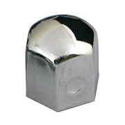 Ornamente prezoane metal cromat 20buc - Hex 17mm - Crom