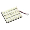 Panou cu 24 Hyper-Led SMD 35x65mm - 24V - Rosu