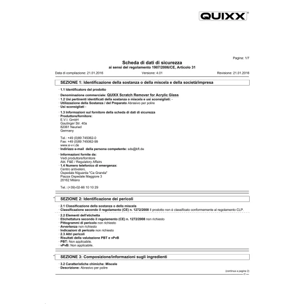 Quixx Aakril és plexiüveg polírozó paszta