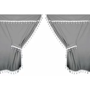 Perdele camion Premiere 9buc - Gri