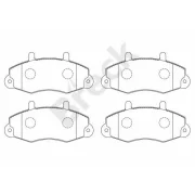 Placute frana fata Ford Tranzit (91-00)