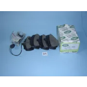 Placute frana spate  Land Rover Discovery I si II, Range Rover (81-94), Defender (1998-2016)