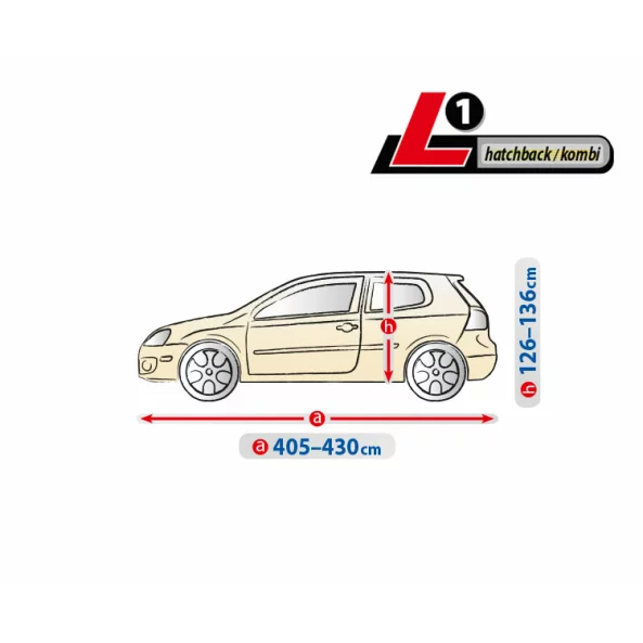 Prelata auto completa Optimal Garage - L1 - Hatchback/Kombi