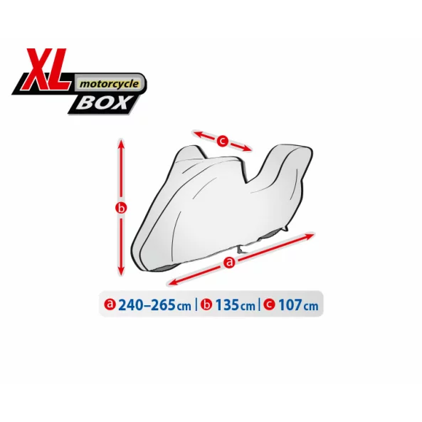 Prelata motocicleta Basic Garage - XL - Box