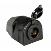 Priza auto cu montare pe suprafata si soclu rezistent la apa Ext-3 - 12/24V