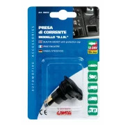 Priza auto incorporabila DIN - 12/24V 16A - Lampa