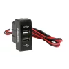 Priza dubla USB incorporabila 12/24V camion - Mercedes