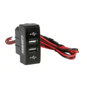 Priza dubla USB incorporabila 12/24V camion - Mercedes
