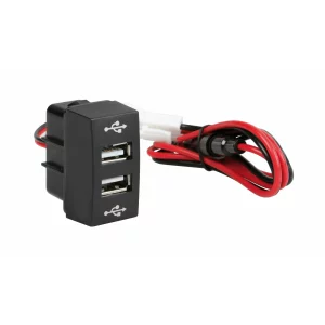 Priza dubla USB incorporabila 12/24V camion - Mercedes