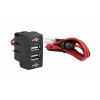 Priza dubla USB incorporabila 12/24V camion - Mercedes - Resigilat