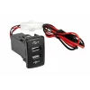 Priza dubla USB incorporabila 12/24V camion - Scania