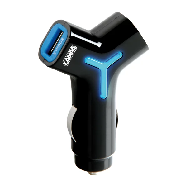 Priza dubla USB la bricheta 12/24V - 800/2100 mA