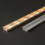 Profil  din aluminiu pt. benzi LED 1000x23x8mm
