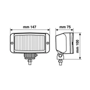 Proiector auto Prox alb 12V 1buc - Ceata