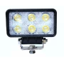 Proiector cu LED din metal dreptunghiular 18W 12/24V Kamar