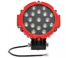 Proiector cu LED din metal rotund 17x3W - 12/24V Kamar
